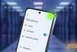 Smartphone screen displaying security privacy microphone settings with a green dot and the News ForAll watermark